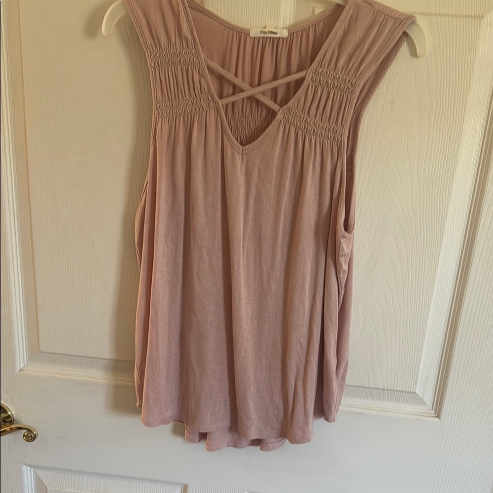 Mauve Sleeveless Top